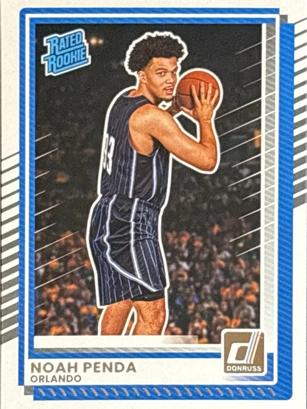 Panini Donruss Noah Penda Basketball Rated Rookie Card